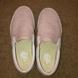 Pink multicolor Slide on VANS